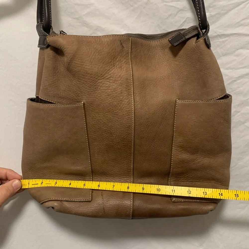EUC Sundance Chic Tan Leather Shoulder Bag - Picture 6 of 15
